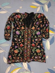 Embroidered Floral kashmiri jacket
