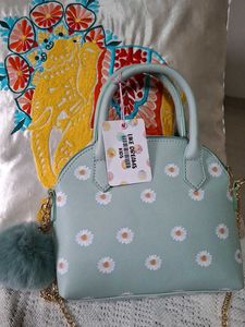 Daisy Print Handbag