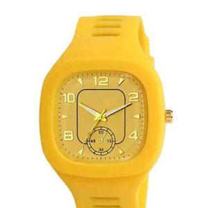 Yellow Fashion Watch For Boys And Girls