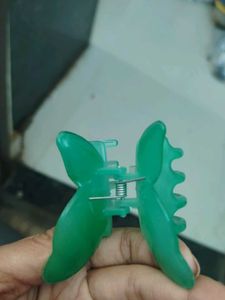 Green Butterfly Hair Clip ❤️