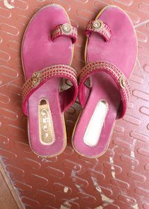Maroon Sandal For Women