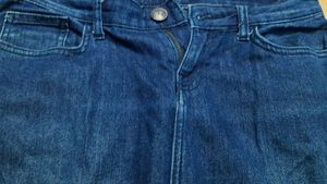 Jealous 21 Women&#39;s Dark Blue Mid-Rise Jeans Size 30