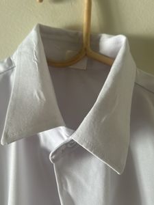 Brand New White Shirt(men &amp; Women)half Sleeves