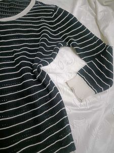 H&amp;M Striped Knit Cardigan 🖤