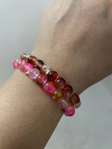 Dual Tone Crystal Bracelet