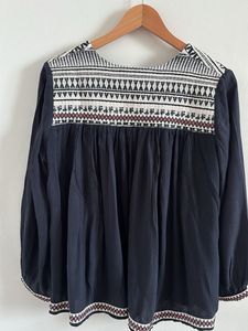 Embroidered Bohemian Shrug