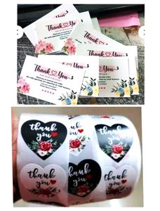 Thank You Cards & Stickers