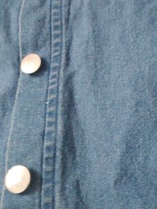 Denim Overall Dress