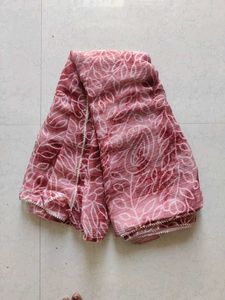 Elegant Floral Saree