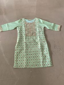 Pastel  Green  Kurta