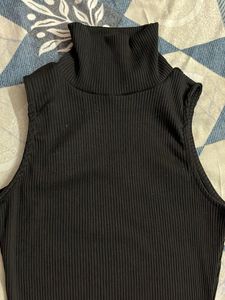Sleeveless Black Bodycon Dress