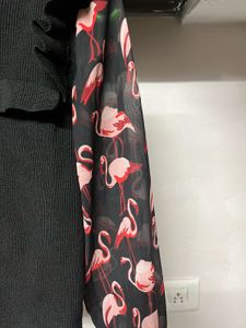 Flamingo Print Top🦩🖤