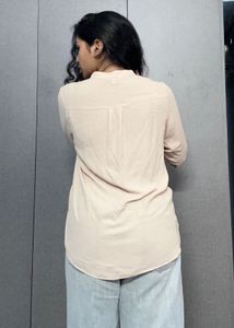 Nude Colour shiffon Formal Top for women.❤️‍🔥