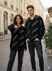 Balenciaga Cardigan Monogram Unisex Lana Wool😍❄️