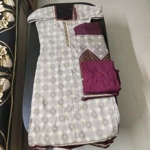 Kurta Set With Bottom And Dupatta