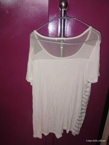 White Colour Fancy Stylish Top