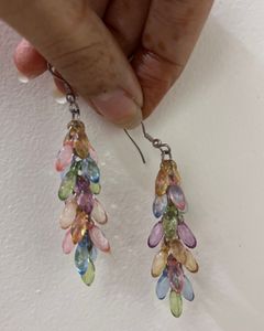 Crystal Hanging Earrings