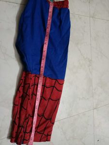 Kids Spiderman Dress With Mask For 3-4 Years