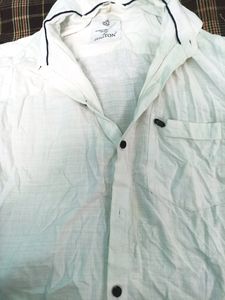 New White Pure Cotton Shirt Size-M