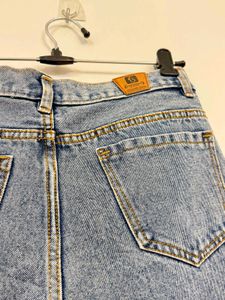 Wide Leg Denim Jeans