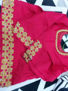 Red Girls Kurti/choli/top