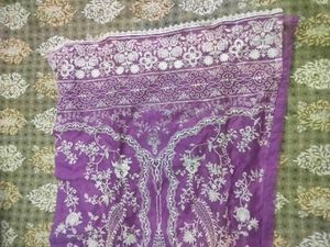 purple pakistani suit