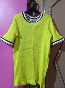 ONLY Fluorescent Green T-Shirt