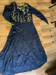 Embroidery Work  Gown