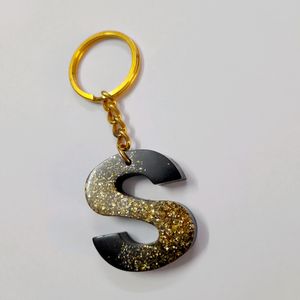 S Alphabet Key Chain