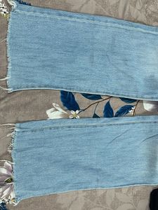 Ice Blue Wide Leg