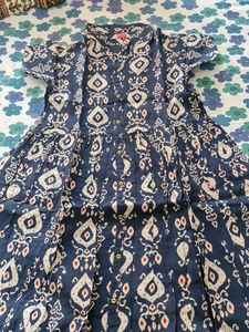 Ethnic Print A line kurti