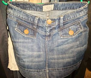 Denim Mini Skirt Size 28-32 inches stretchable