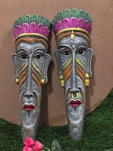 Ethnic Wall Masks..new Piece