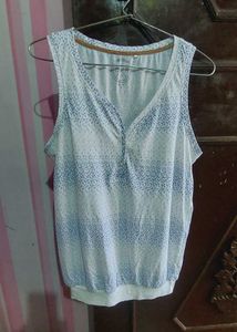 Striped Sleeveless Top