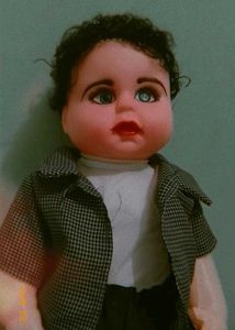 Vintage Baby Boy Doll .