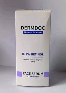 DERMDOC 0.1% Retinol Face Serum