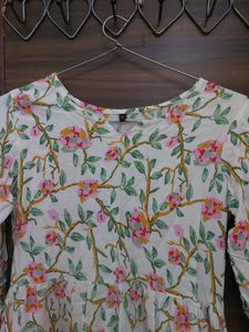 Floral Print Kurti