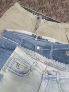 2 Jeans 1 Trouser Mens