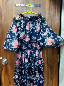 Floral Ruffle Dress