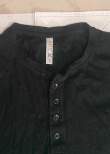 Black Full Hand Tshirt