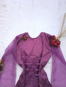 Organza Corset Back Kurti 🪻