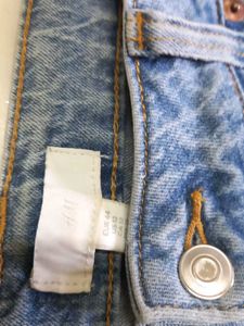 H&amp;M acid wash jeans