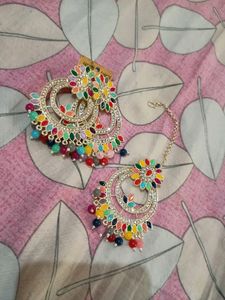 New Tika And Earing Set