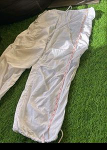 H&amp;M White Cargo Pants