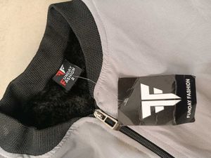 Stylish Grey Bomber Jacket