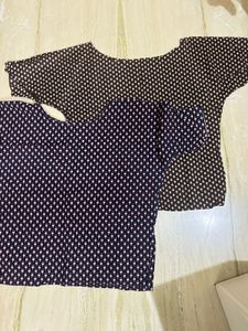 Cotton Shirts Set Of 2