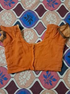 Orange Color Blouse