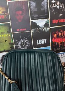 Victoria&#39;s Secret Green Crossbody Bag