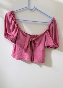 Knot Pullover Crop Top