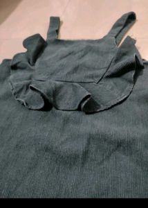 ZARA Girls Cute Green Dress
